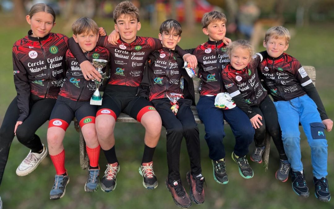 Cyclo-Cross des 8/9 novembre- Iban Louis vainqueur au Cyclo cross des Ozieres à Yzeure et à Chatillon en Bazois- victoire de Baptiste Lamoine et podiums de nos jeunes à Chatelus Malvaleix.