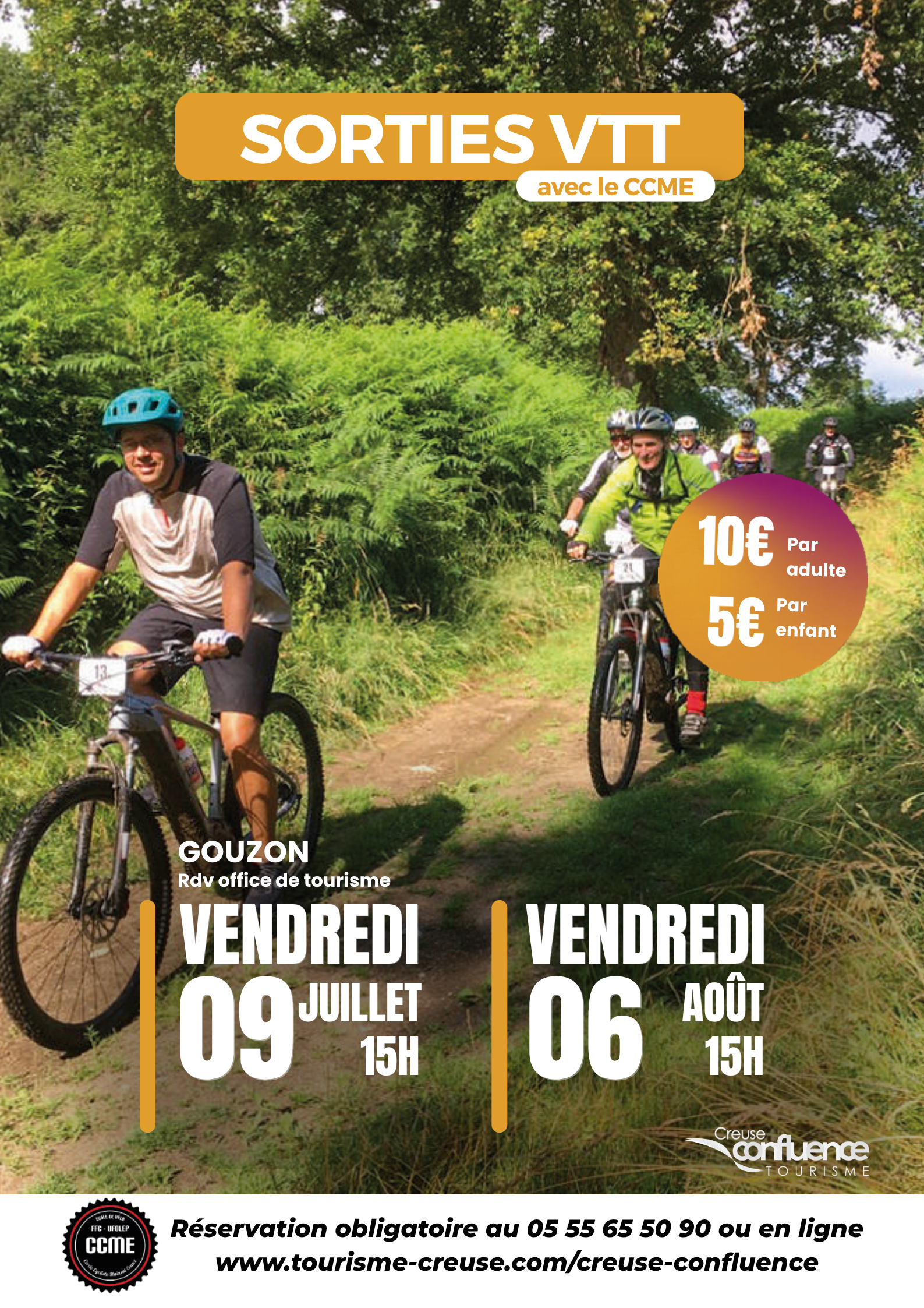 SORTIES VTT - GOUZON